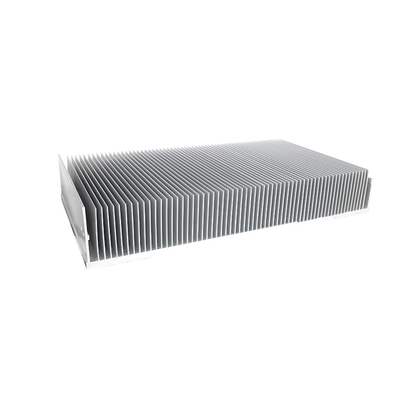 Large size aluminum extruded heat sink