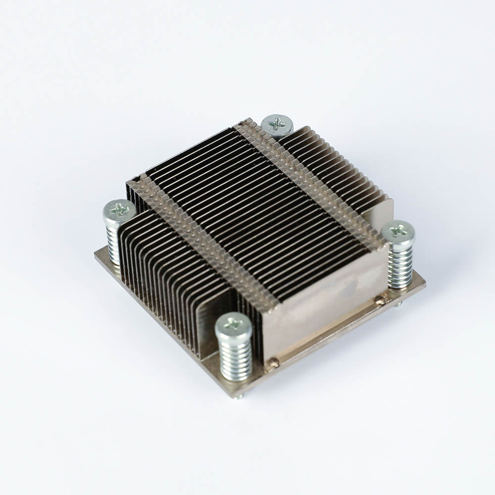 Fin welding radiator module