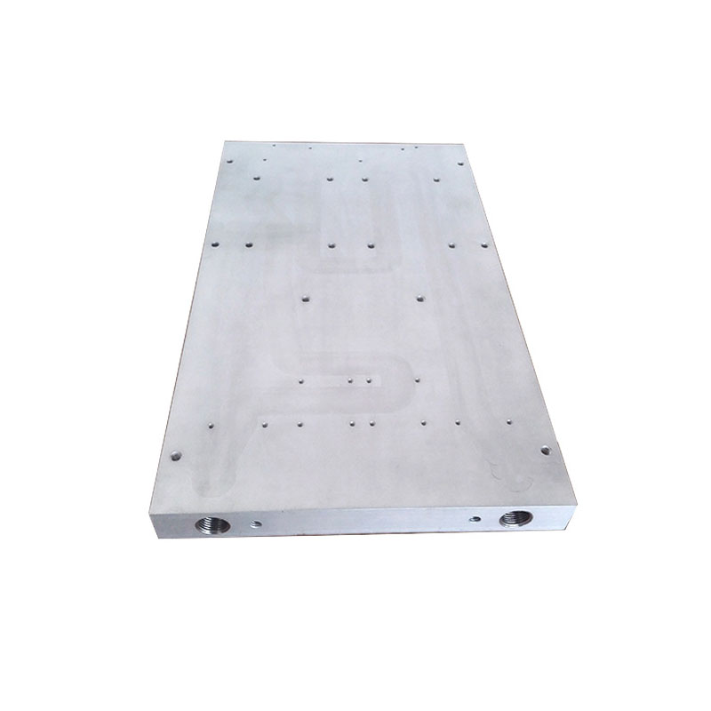 Friction welding fluid cold plate