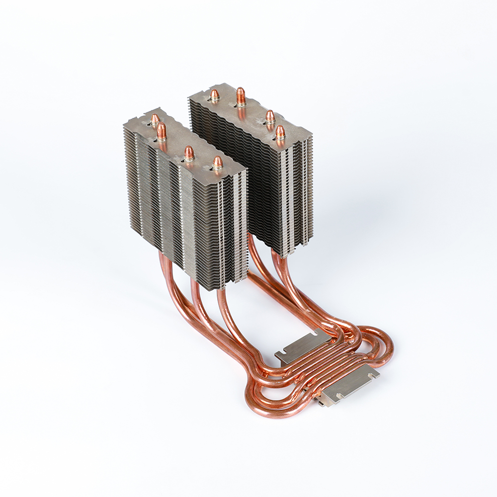 Customized projector heat pipe welding radiator module