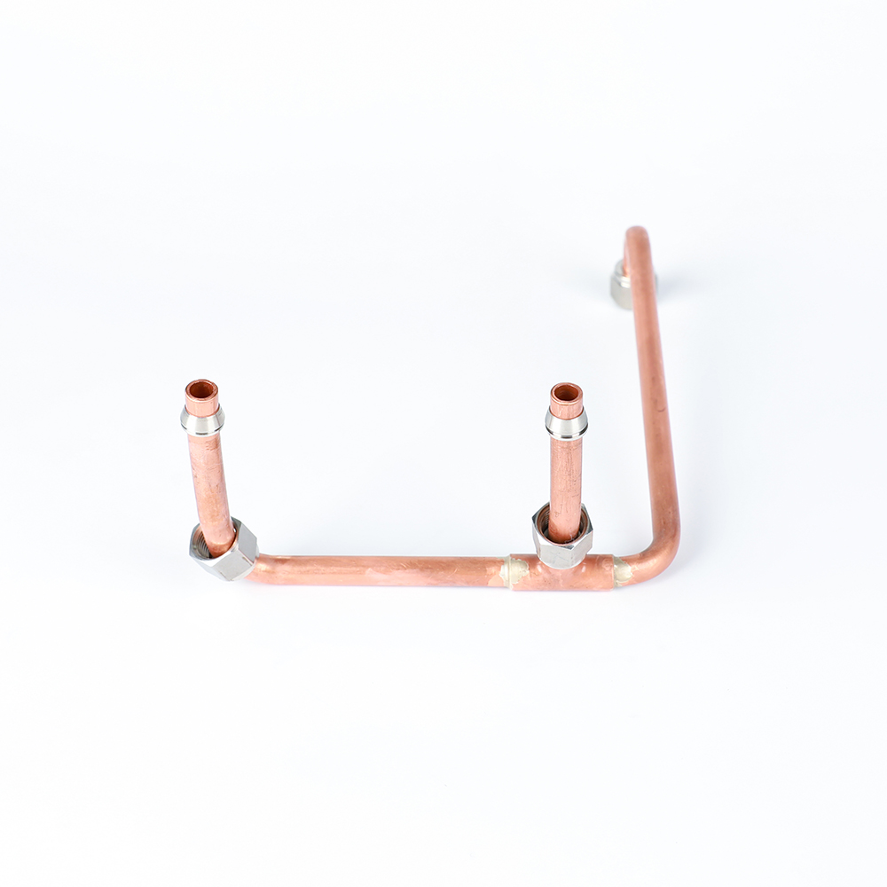 Bending of copper pipes for water-cooled equipment