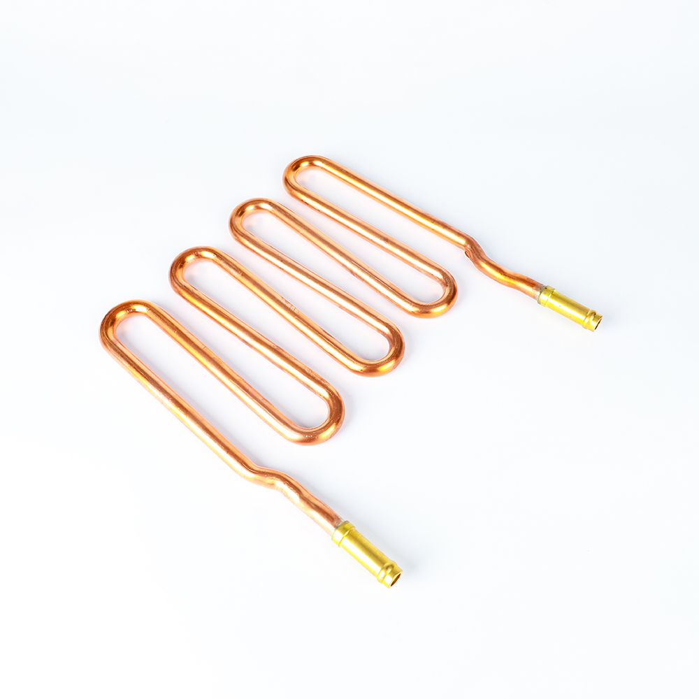 Customized bending of liquid cooled copper pipes