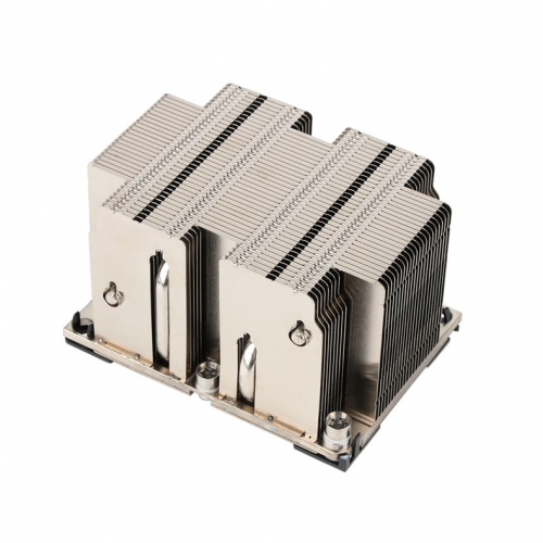 Server heat pipe welding air-cooled radiator module